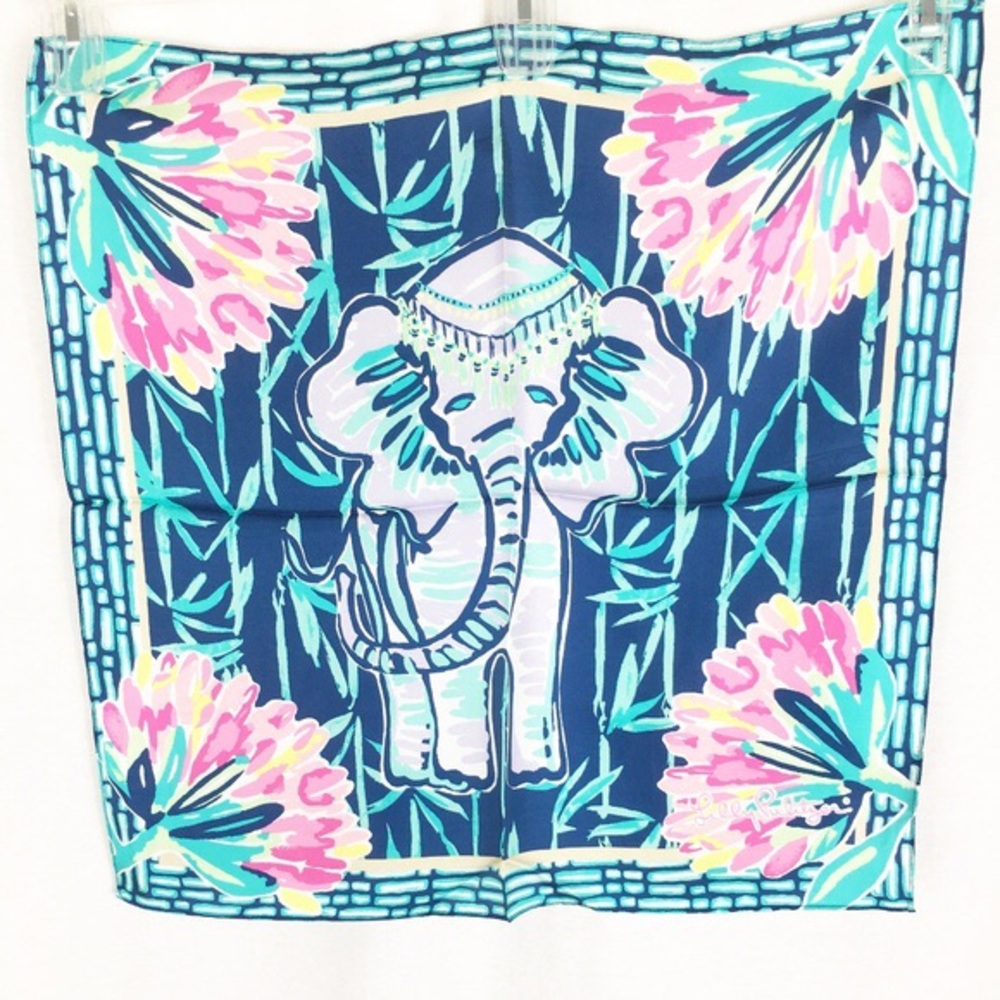 Lilly Pulitzer silk scarf